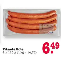 E-Center Pikante rote Angebot