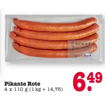 E-Center Pikante rote Angebot