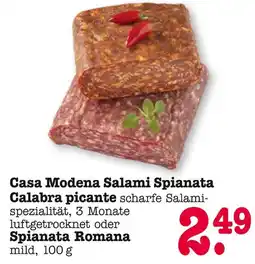 E-Center Casa modena salami spianata calabra picante Angebot