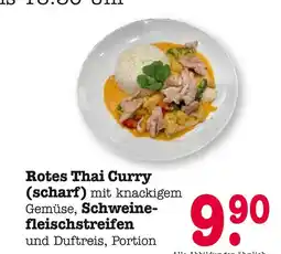 E-Center Rotes thai curry (scharf) Angebot