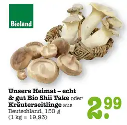 E-Center Bioland bio shii take Angebot