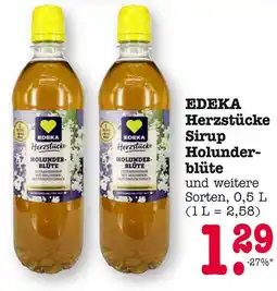 E-Center Edeka herzstücke sirup holunderblüte Angebot