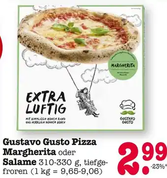 E-Center Gustavo gusto pizza margherita Angebot