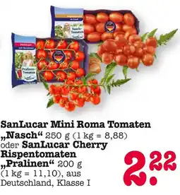 E-Center Sanlucar mini roma tomaten Angebot