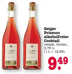 E-Center Geiger prisecco alkoholfreier cocktail Angebot