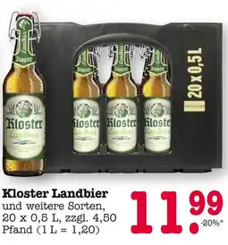 E-Center Kloster landbier Angebot