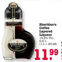 E-Center Sheridan's coffee layered liqueur Angebot