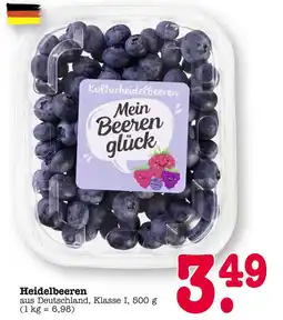E-Center Mein beerenglück kulturheidelbeeren Angebot