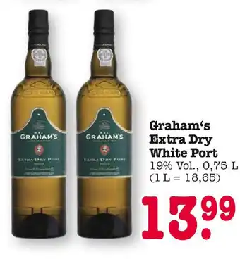 E-Center Graham's extra dry white port Angebot