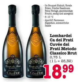 E-Center Ca dei frati cuvée dei frati metodo classico brut Angebot