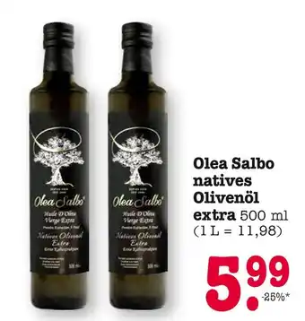 E-Center Olea salbo natives olivenöl extra Angebot