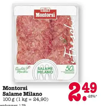 E-Center Montorsi salame milano Angebot