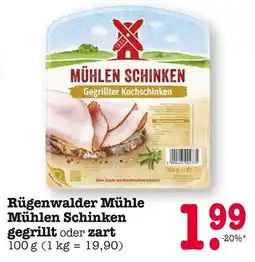 E-Center Rügenwalder mühle mühlen schinken Angebot