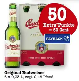 E-Center Original budweiser Angebot