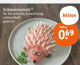 tegut Schweinemett Angebot
