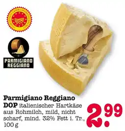 E-Center Parmigiano reggiano dop italienischer hartkäse Angebot