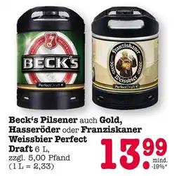 E-Center Beck’s pilsener Angebot