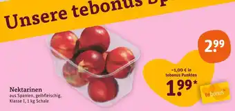 tegut Nektarinen Angebot