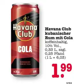 E-Center Havana club kubanischer rum mit cola Angebot