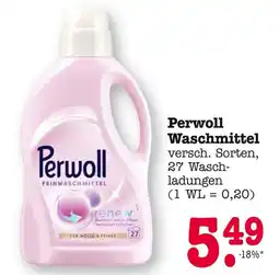 E-Center Perwoll waschmittel Angebot