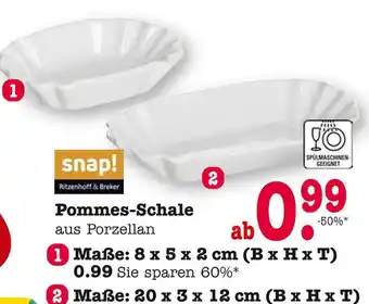 E-Center Ritzenhoff & breker pommes-schale Angebot