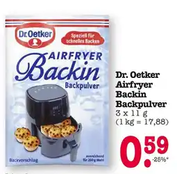 E-Center Dr. oetker airfryer backin backpulver Angebot