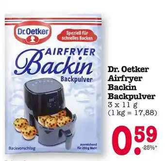 E-Center Dr. oetker airfryer backin backpulver Angebot