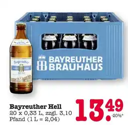 E-Center Bayreuther brauhaus bayreuther hell Angebot