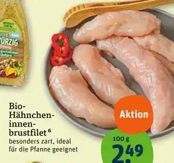 tegut Bio-hähncheninnenbrustfilet Angebot