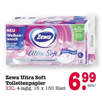 E-Center Zewa ultra soft toilettenpapier Angebot