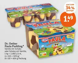 tegut Dr. oetker paula pudding Angebot