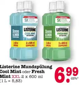 E-Center Listerine mundspülung cool mint Angebot