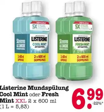 E-Center Listerine mundspülung cool mint Angebot
