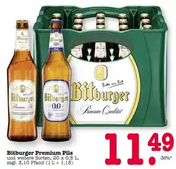E-Center Bitburger premium pils Angebot
