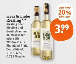 tegut Herz & liebe riesling Angebot