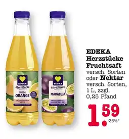 E-Center Edeka herzstücke fruchtsaft Angebot