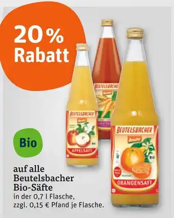 tegut 20 % rabatt Angebot