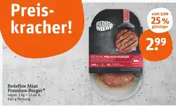 tegut Redefine meat premium burger Angebot