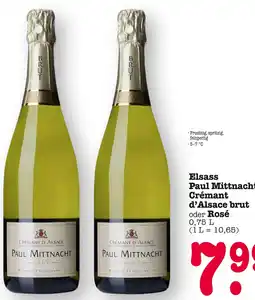E-Center Paul mittnacht crémant d’alsace brut Angebot