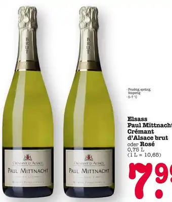 E-Center Paul mittnacht crémant d’alsace brut Angebot