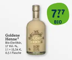 tegut Goldene henne bio-eierlikör Angebot