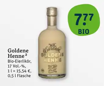 tegut Goldene henne bio-eierlikör Angebot