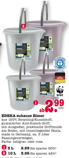 E-Center Edeka zuhause eimer Angebot