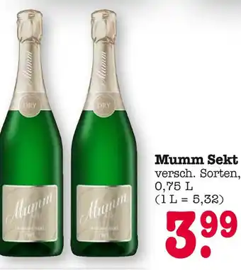 E-Center Mumm sekt Angebot