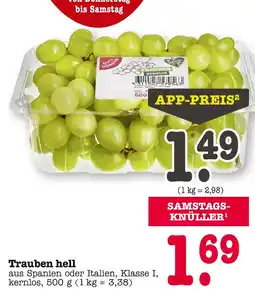 E-Center Trauben hell Angebot