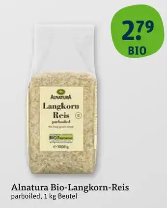 tegut Alnatura bio-langkorn-reis Angebot