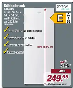 Poco Gorenje kühlschrank r4142ps Angebot