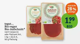 tegut Tegut... bio vegan bio-aufschnitt Angebot