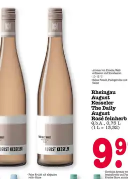E-Center August kesseler the daily august rosé feinherb Angebot