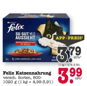 E-Center Felix katzennahrung Angebot